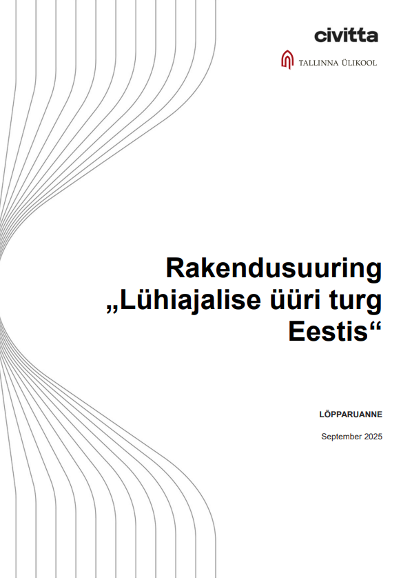 Lühiajalise üüri turg Eestis tiitelleht