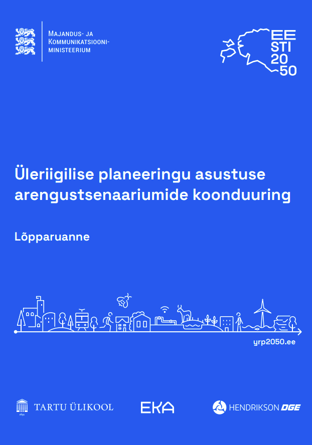 Asustuse arengustsenaariumite koonduuringu tiitelleht