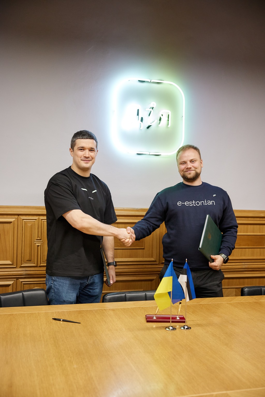 Signing a cooperation agreement_Estonia and Ukraine