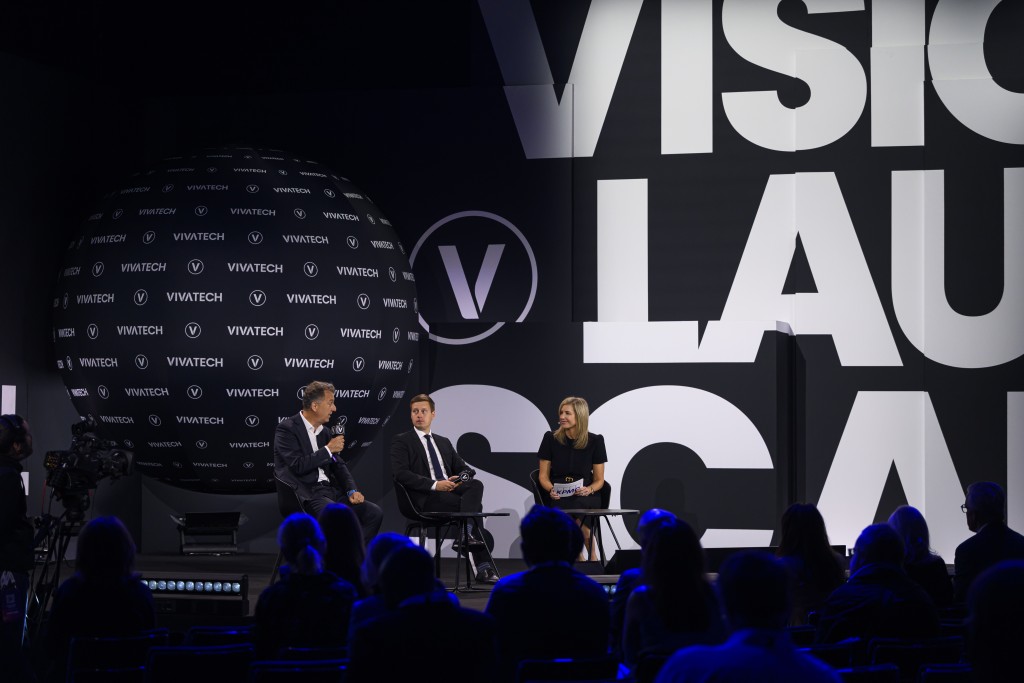 Vivatech-i paneel - Riccardo Barberis, Erkki Keldo, Samantha Gloede. Foto Alex Gallosi.jpg